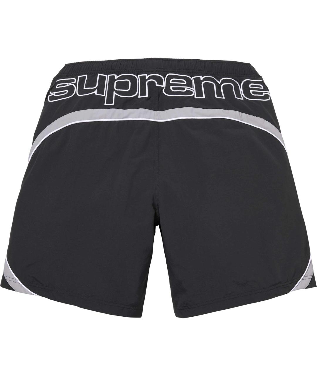 SUPREME Черные шорты, фото 2