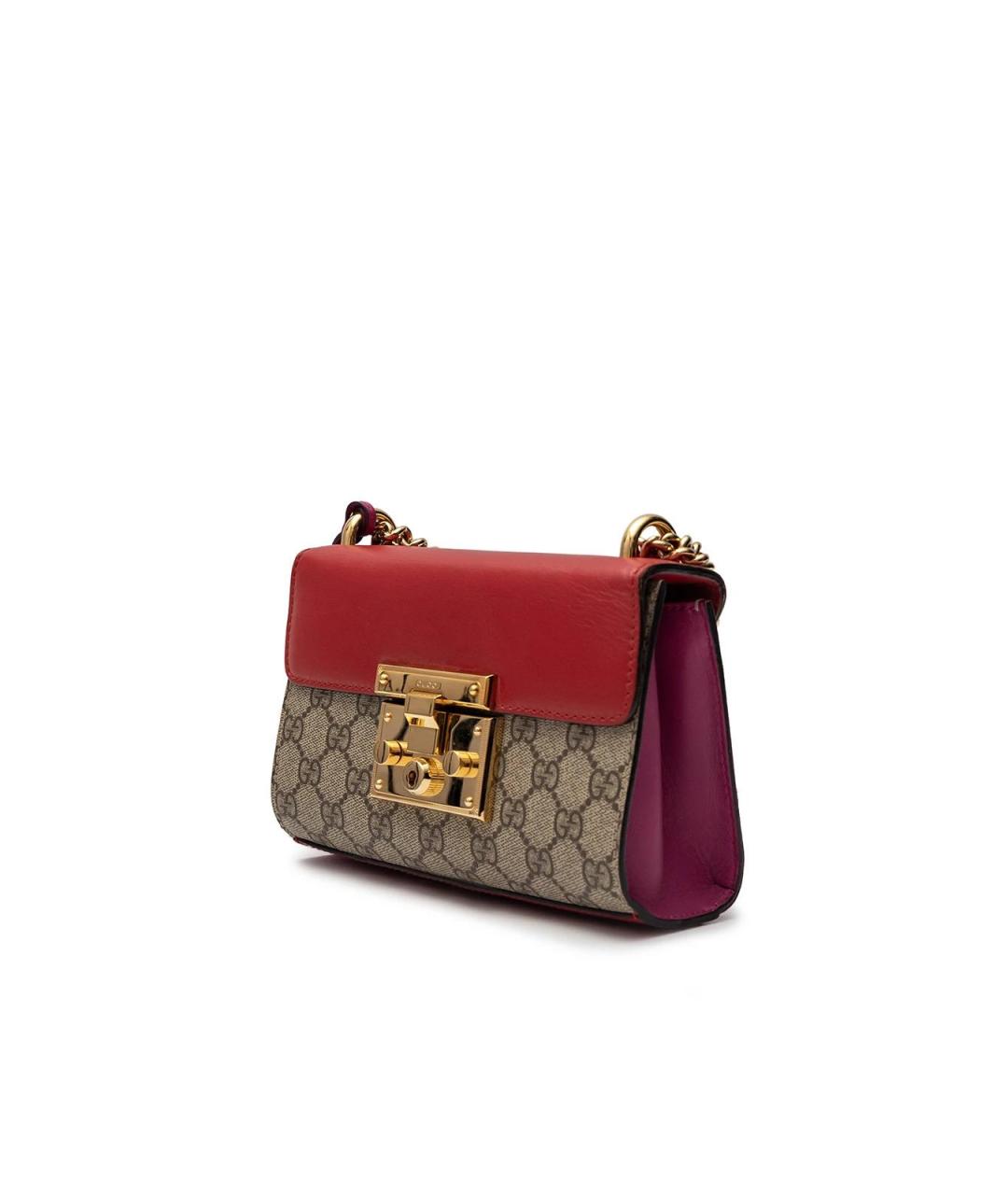 GUCCI Красная сумка через плечо, фото 2