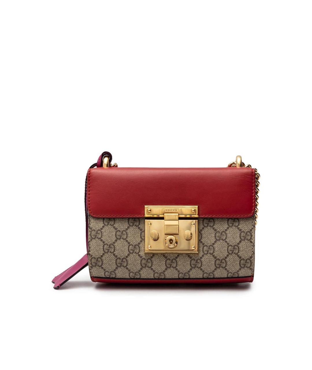 GUCCI Красная сумка через плечо, фото 6