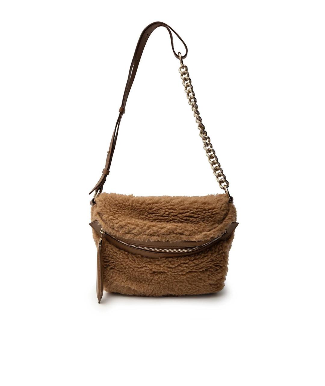 MAX MARA Коричневая сумка через плечо, фото 4
