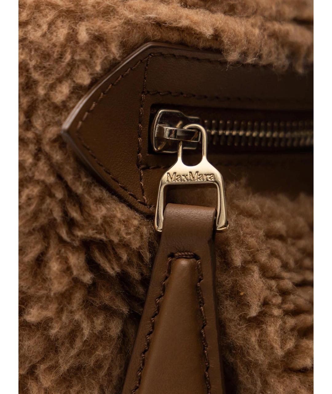 MAX MARA Коричневая сумка через плечо, фото 5