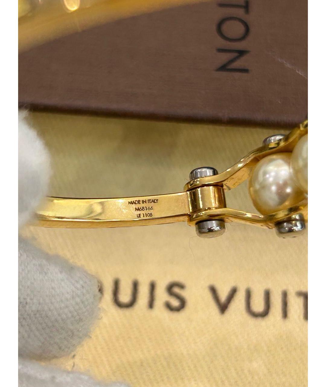 LOUIS VUITTON Золотой браслет, фото 7