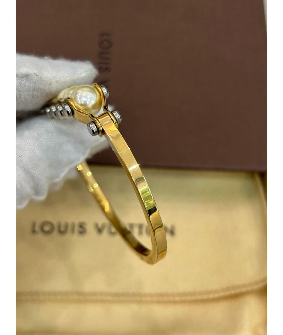 LOUIS VUITTON Золотой браслет, фото 4