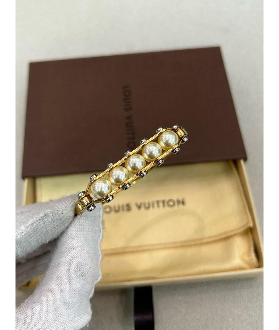 LOUIS VUITTON Золотой браслет, фото 2