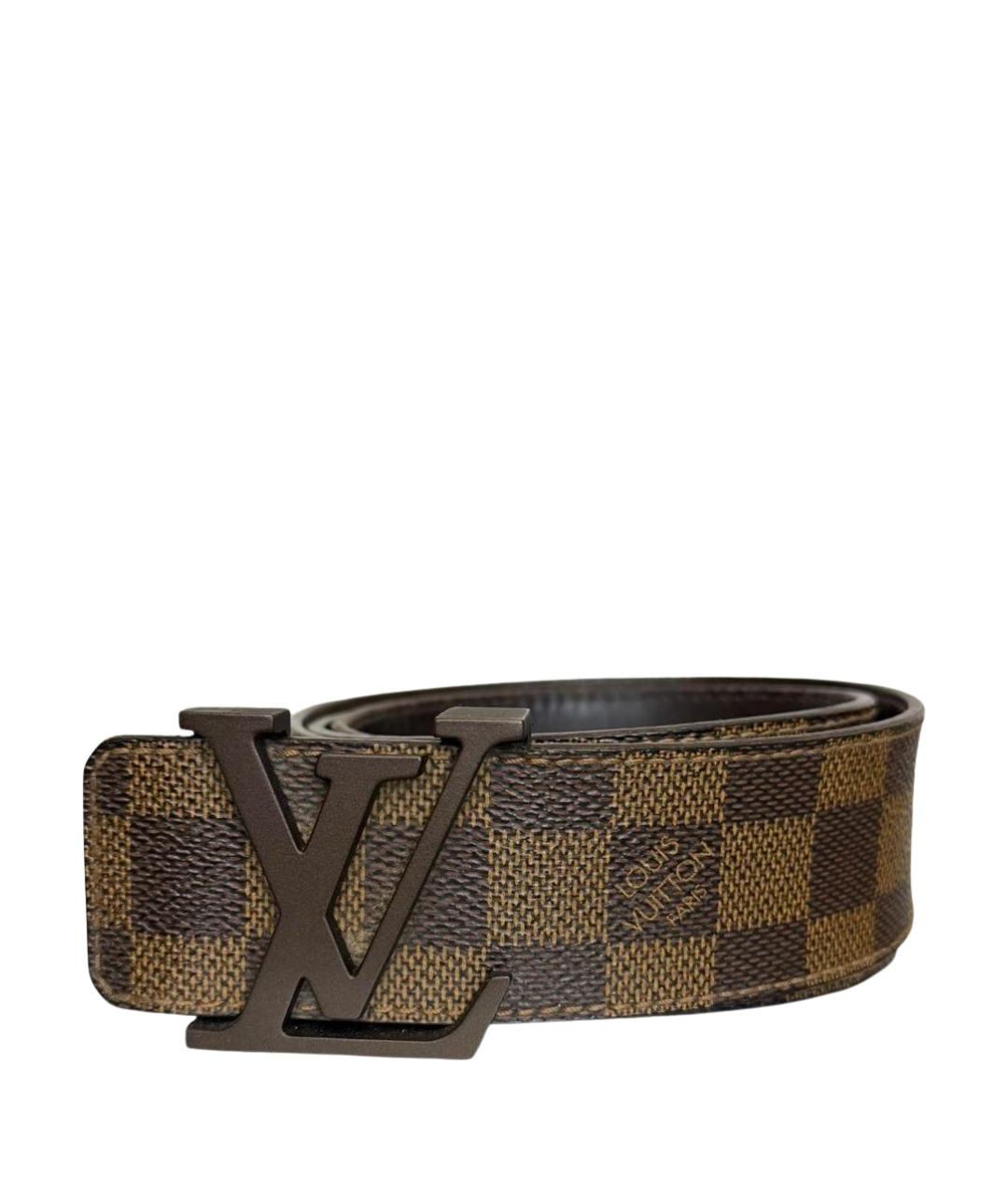LOUIS VUITTON Коричневый ремень, фото 1