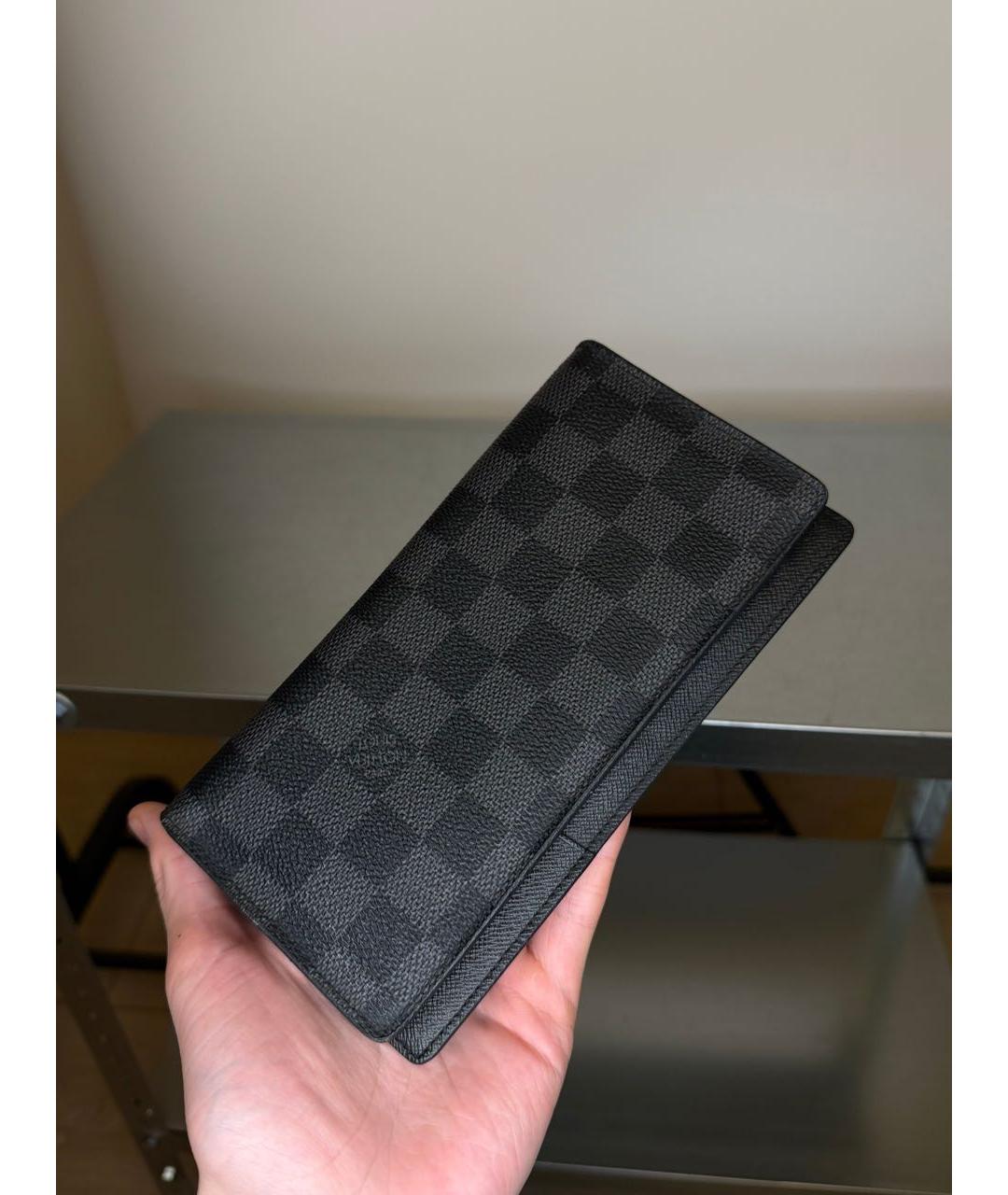 LOUIS VUITTON Черный кошелек, фото 3