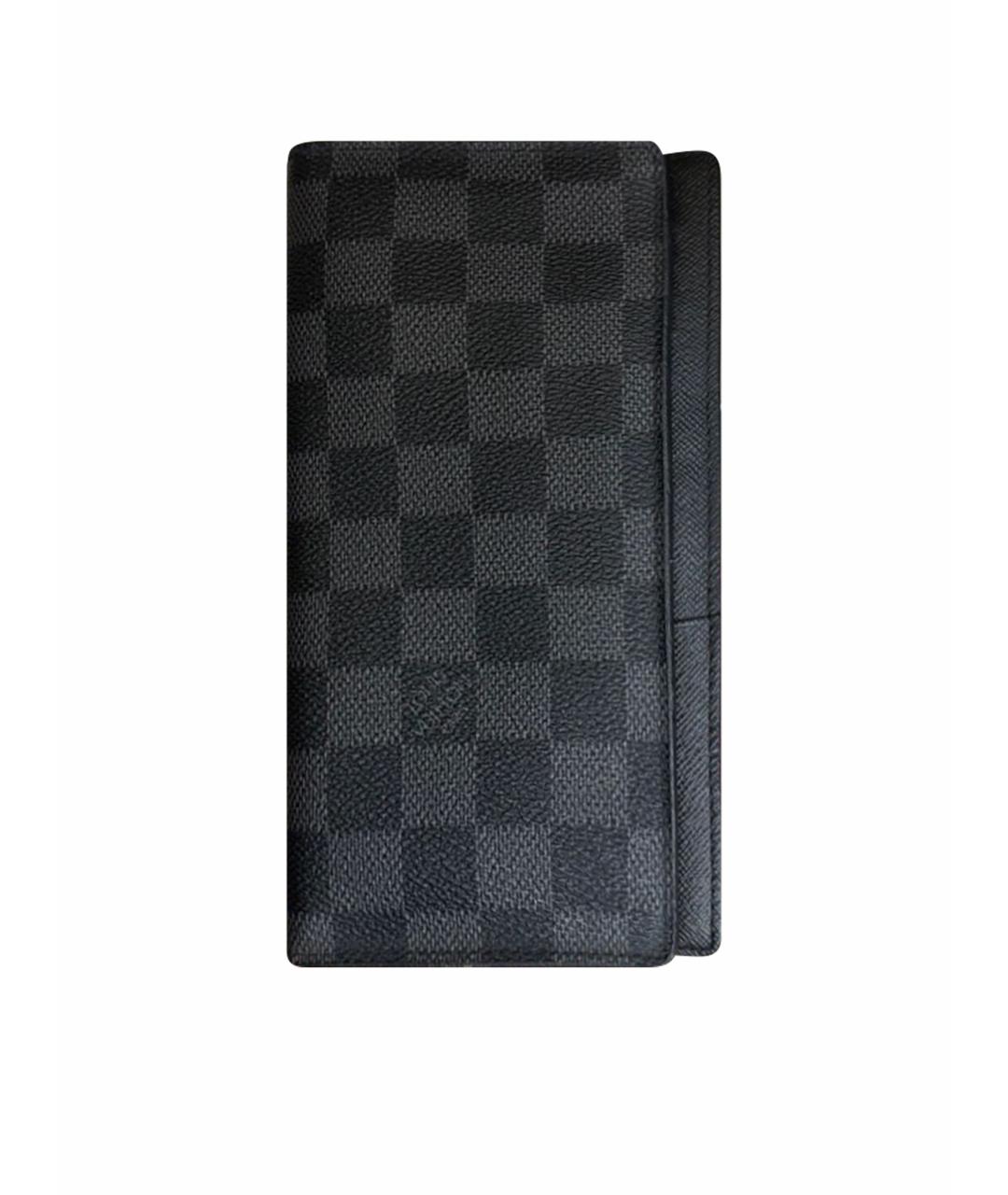 LOUIS VUITTON Черный кошелек, фото 1