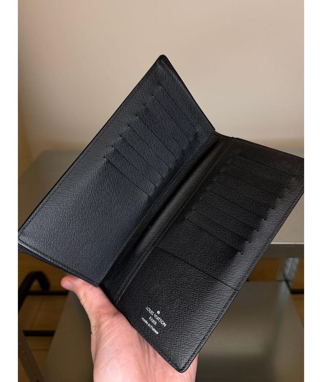 LOUIS VUITTON Черный кошелек, фото 2