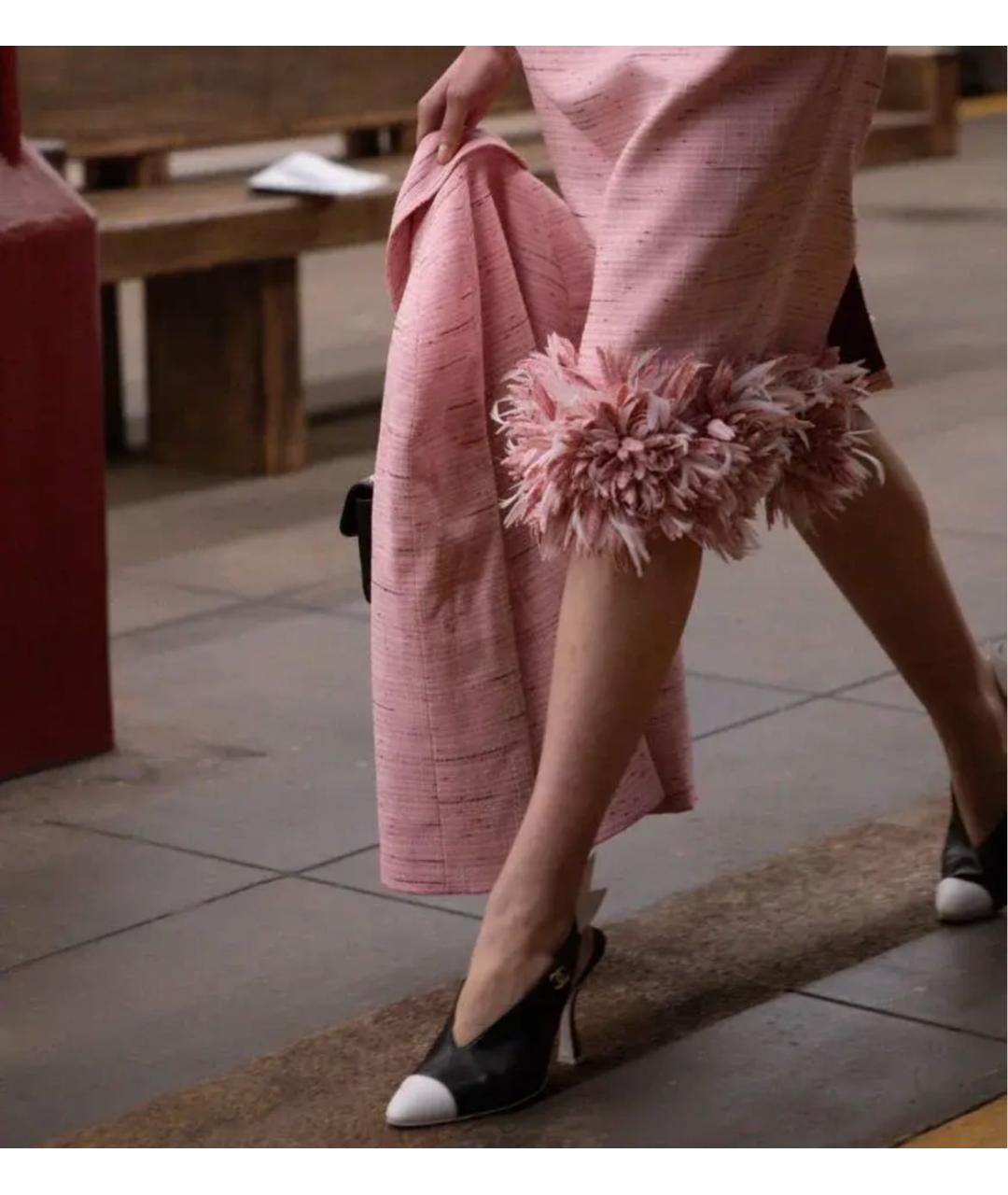 CHANEL Черные кожаные туфли, фото 3