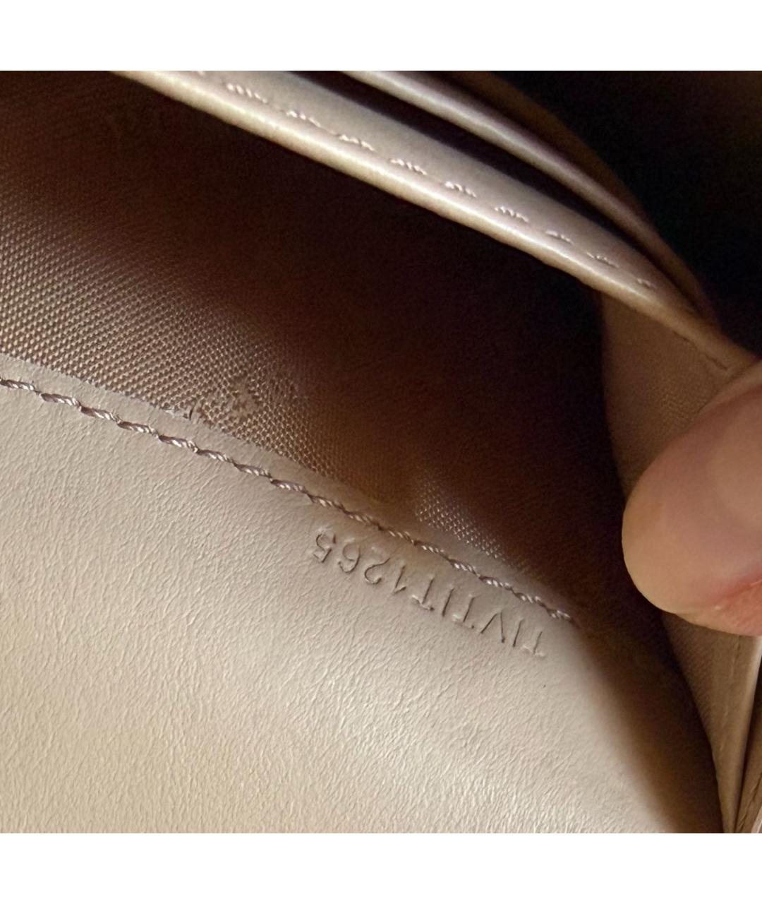 BURBERRY Бежевый кошелек, фото 8