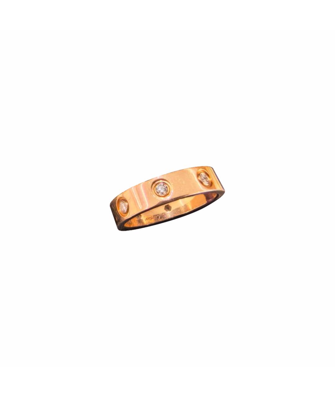 CARTIER Золотое кольцо из розового золота, фото 1