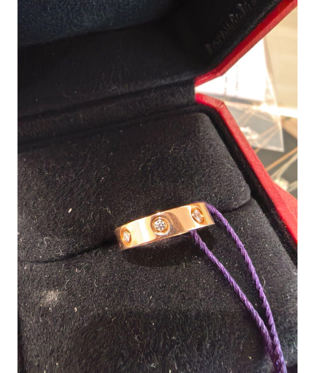 CARTIER Золотое кольцо из розового золота, фото 2