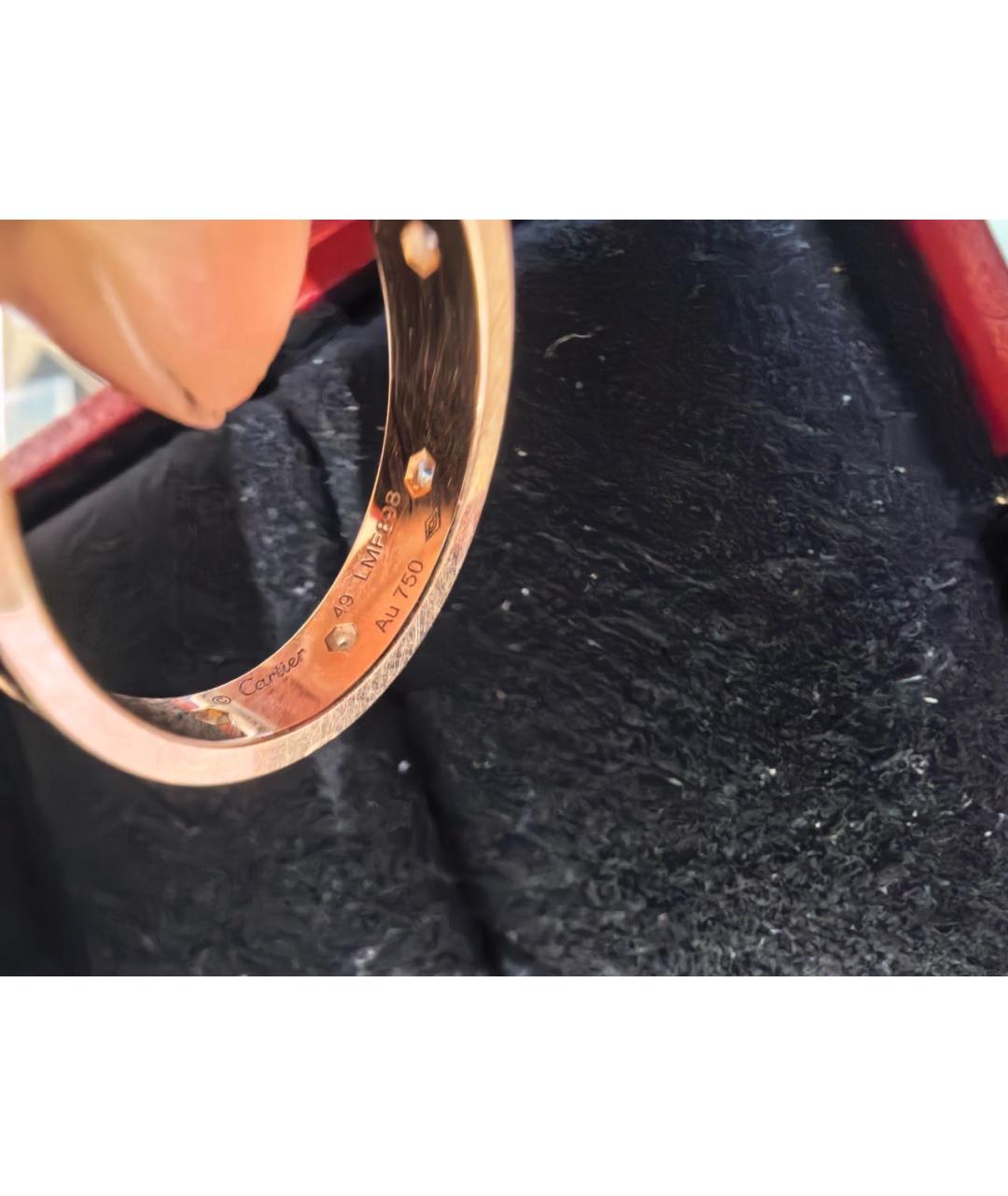 CARTIER Золотое кольцо из розового золота, фото 3