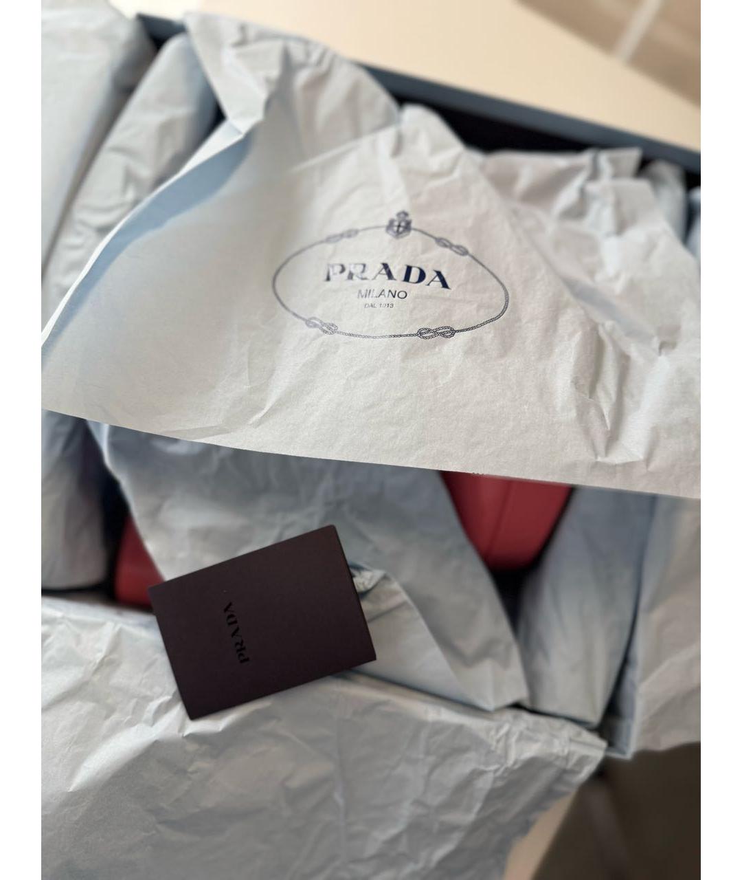 PRADA Розовые туфли из лакированной кожи, фото 7