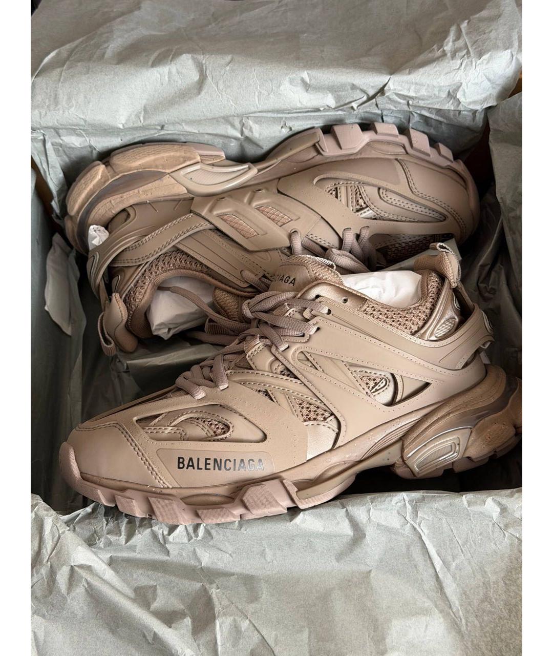 BALENCIAGA Бежевые кроссовки, фото 2