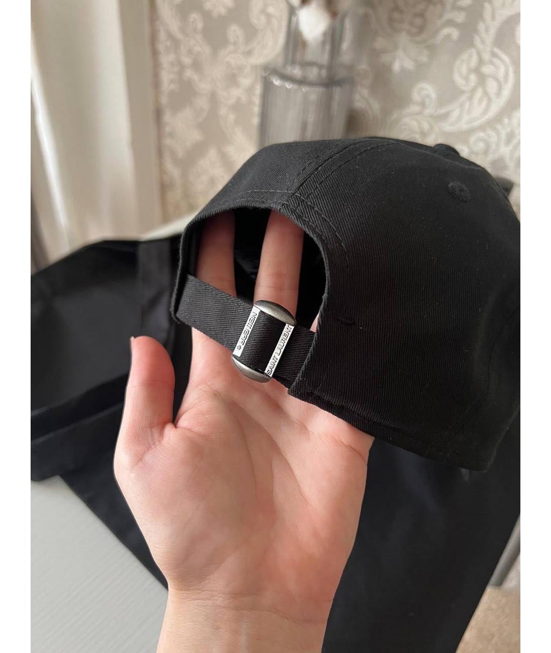 SAINT LAURENT Черная кепка, фото 5