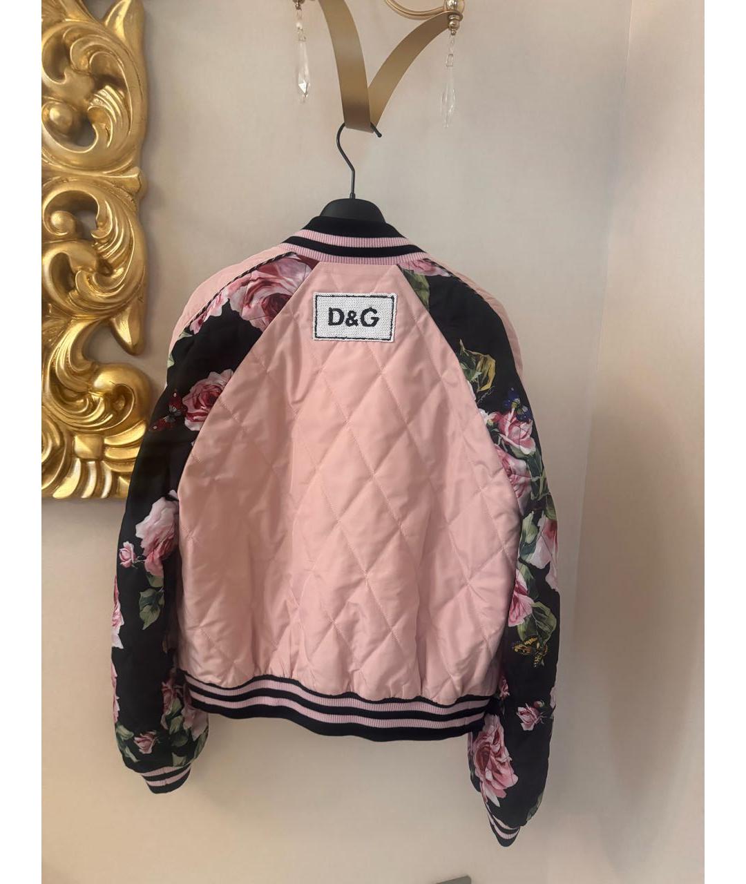 DOLCE&GABBANA Мульти шелковая куртка, фото 7