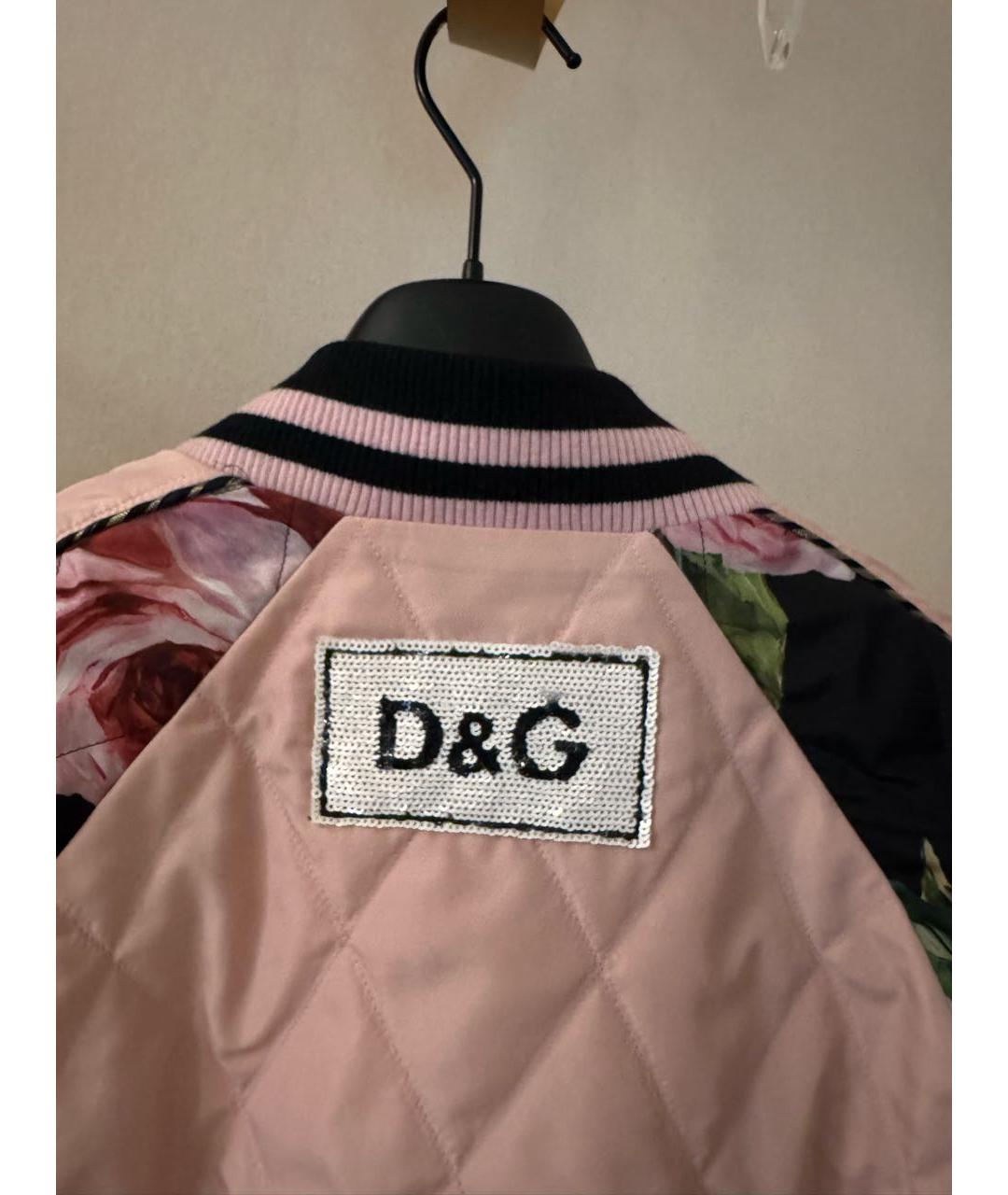 DOLCE&GABBANA Мульти шелковая куртка, фото 3