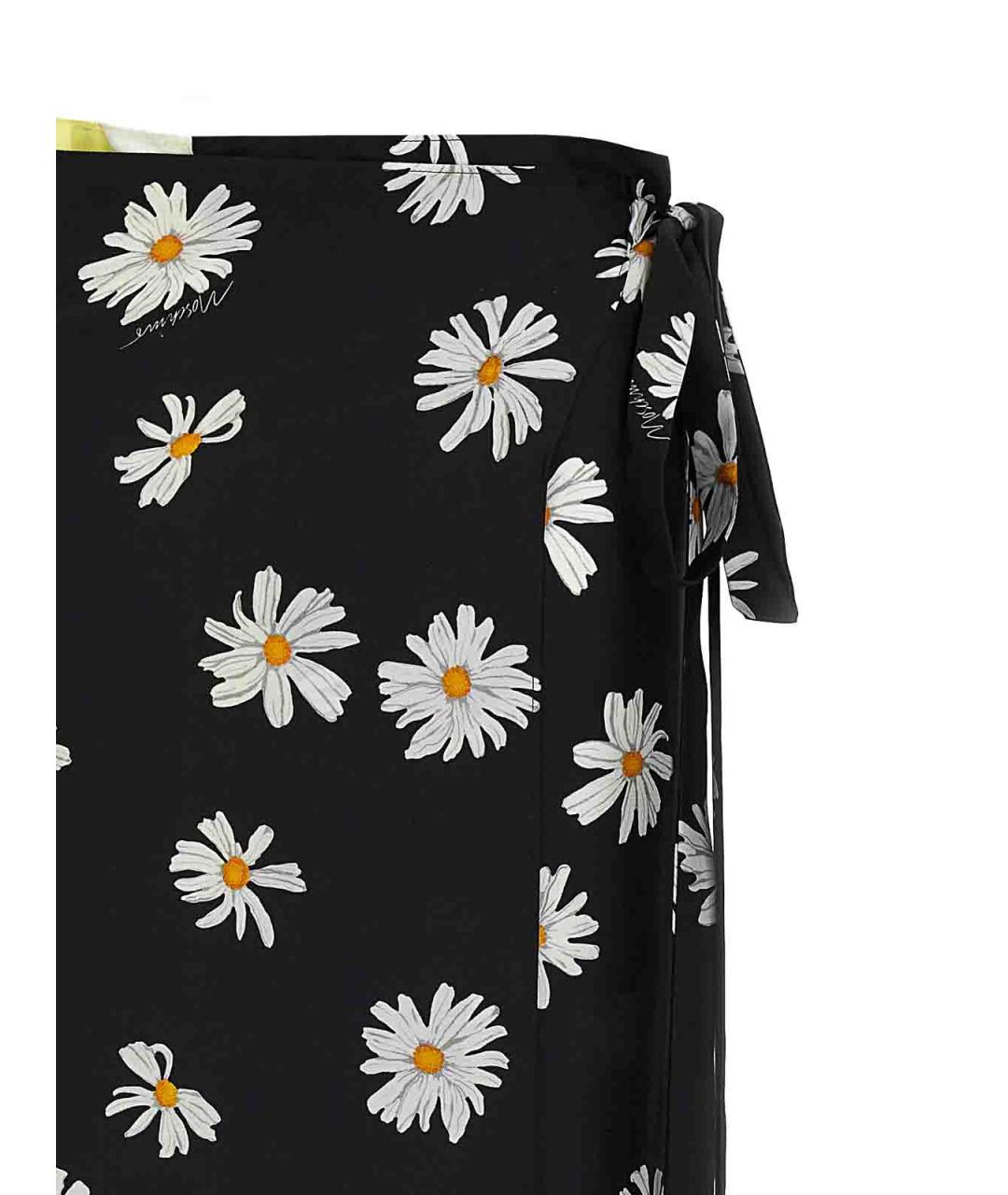 MOSCHINO Мульти шелковая юбка миди, фото 3
