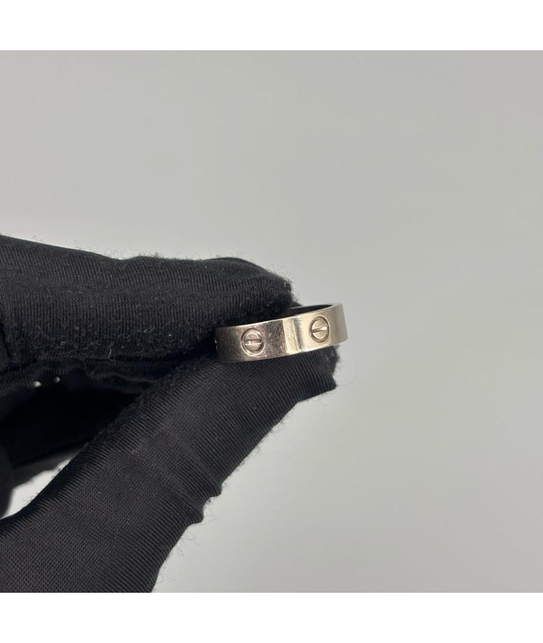 CARTIER Серебряное кольцо из белого золота, фото 5