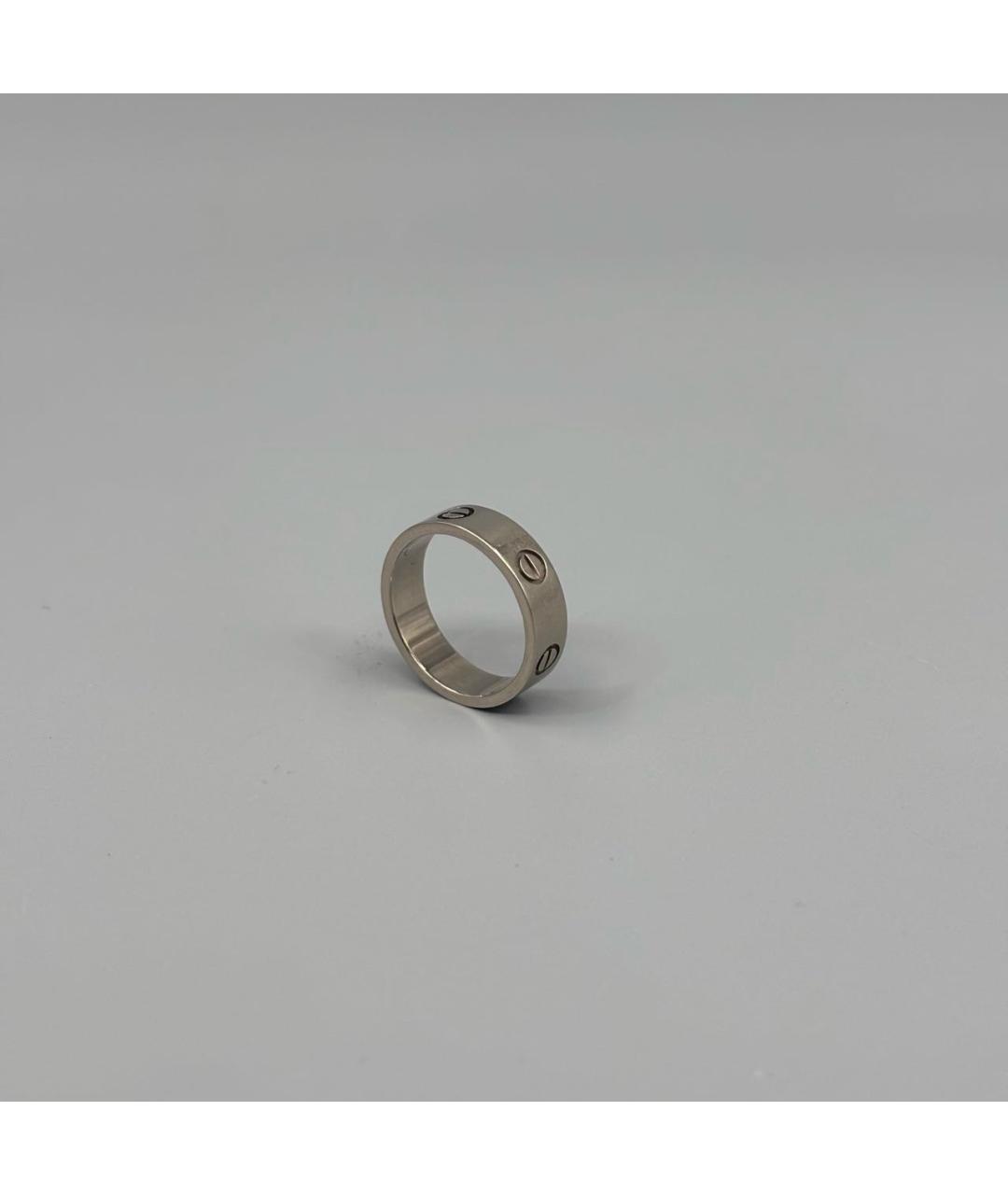 CARTIER Серебряное кольцо из белого золота, фото 4
