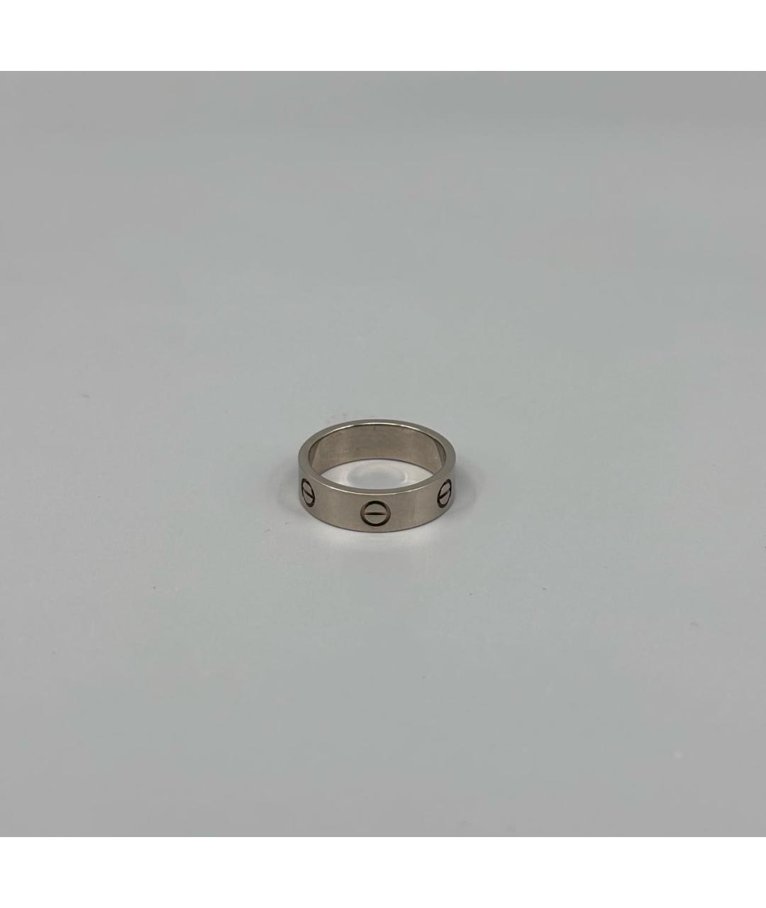 CARTIER Серебряное кольцо из белого золота, фото 2