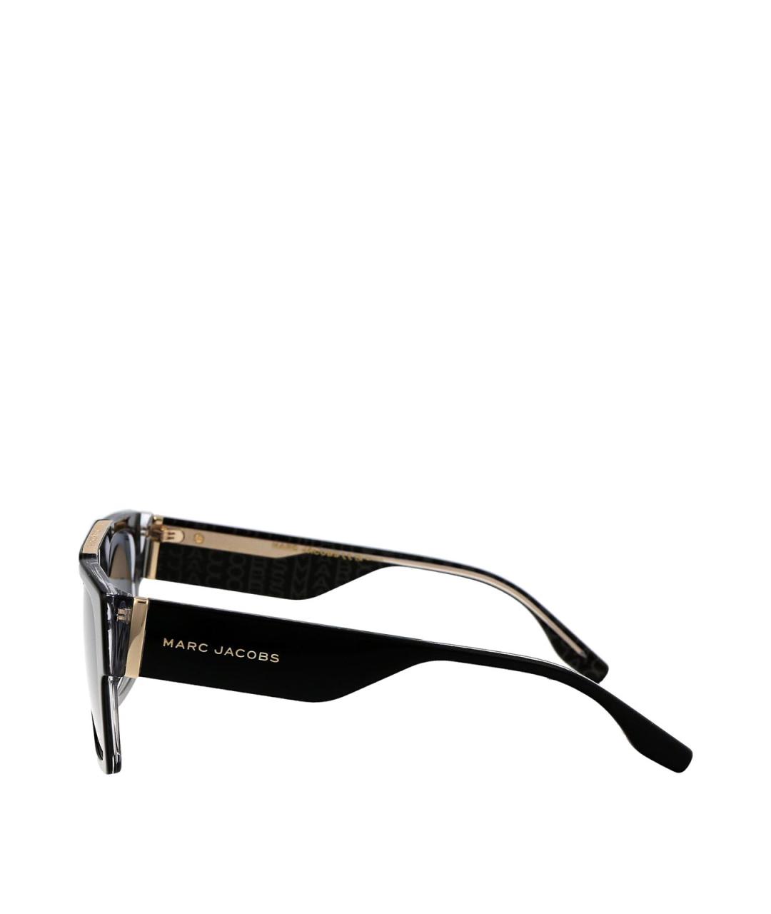 MARC JACOBS Черные металлические солнцезащитные очки, фото 3