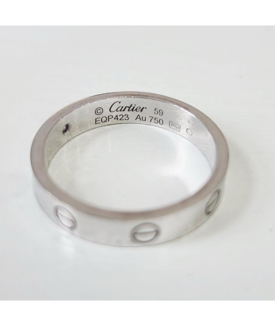 CARTIER Серебряное кольцо из белого золота, фото 6