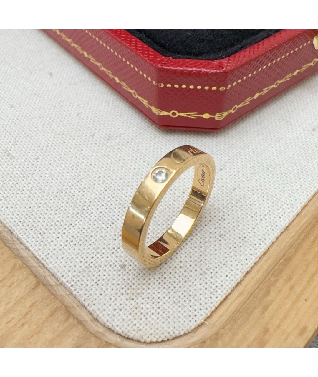 CARTIER Золотое кольцо из розового золота, фото 3