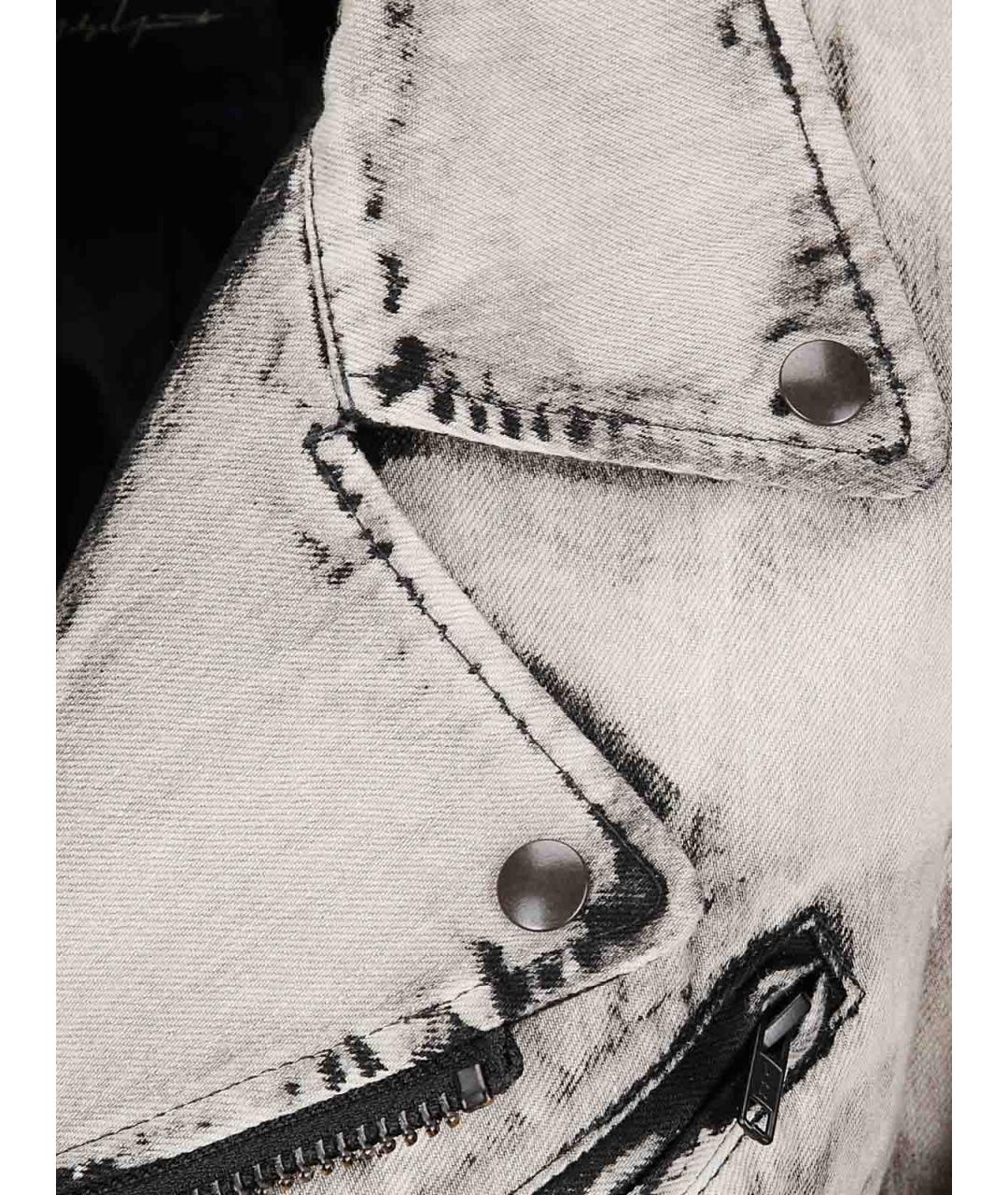 YOHJI YAMAMOTO Черная хлопковая куртка, фото 3