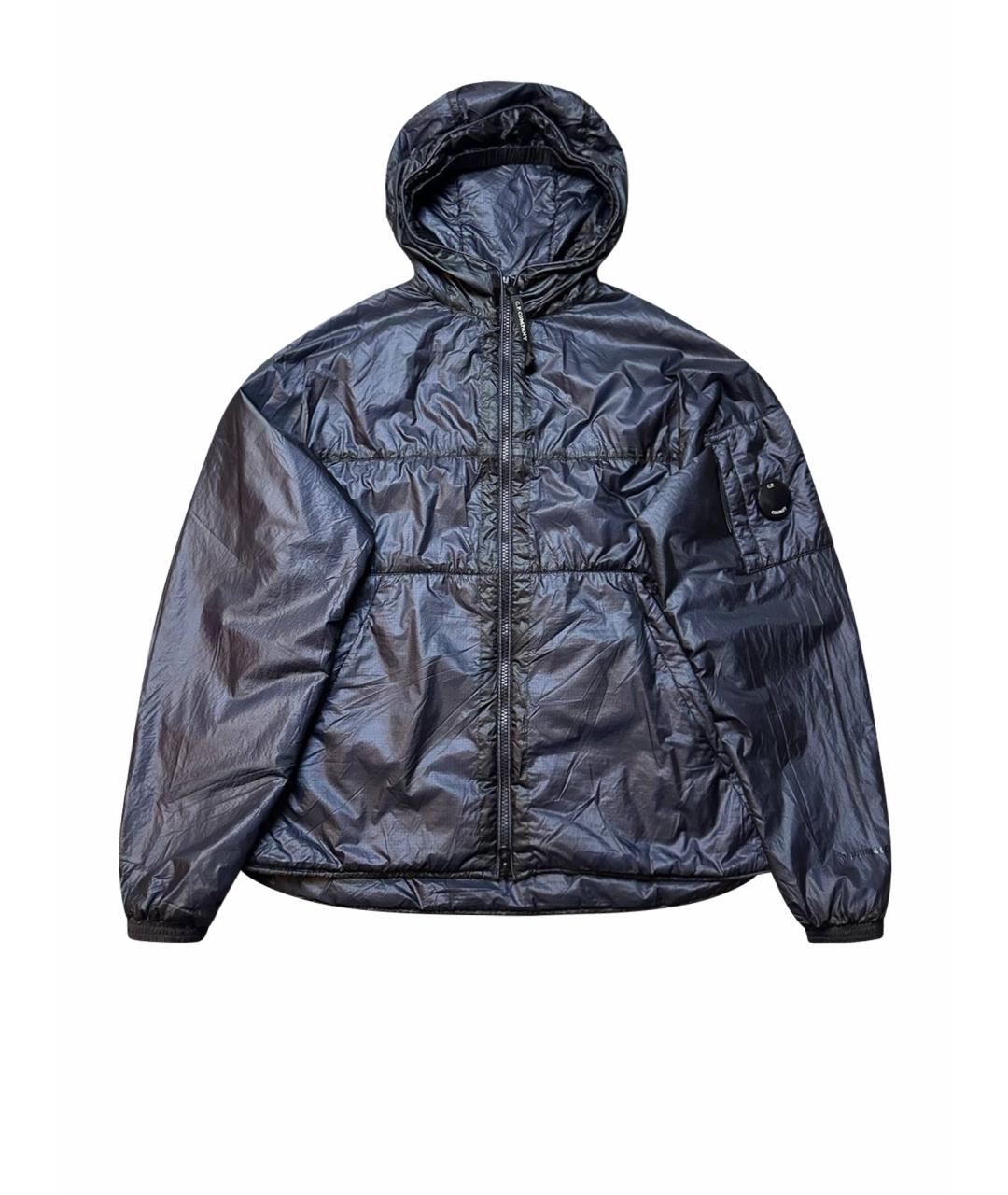 CP COMPANY Темно-синяя полиамидовая куртка, фото 1