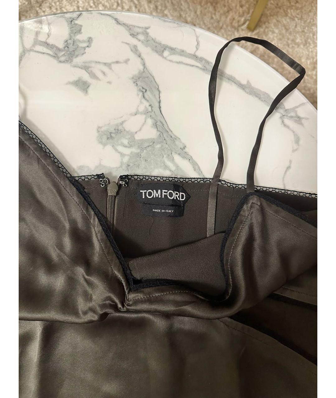 TOM FORD Шелковая майка, фото 7