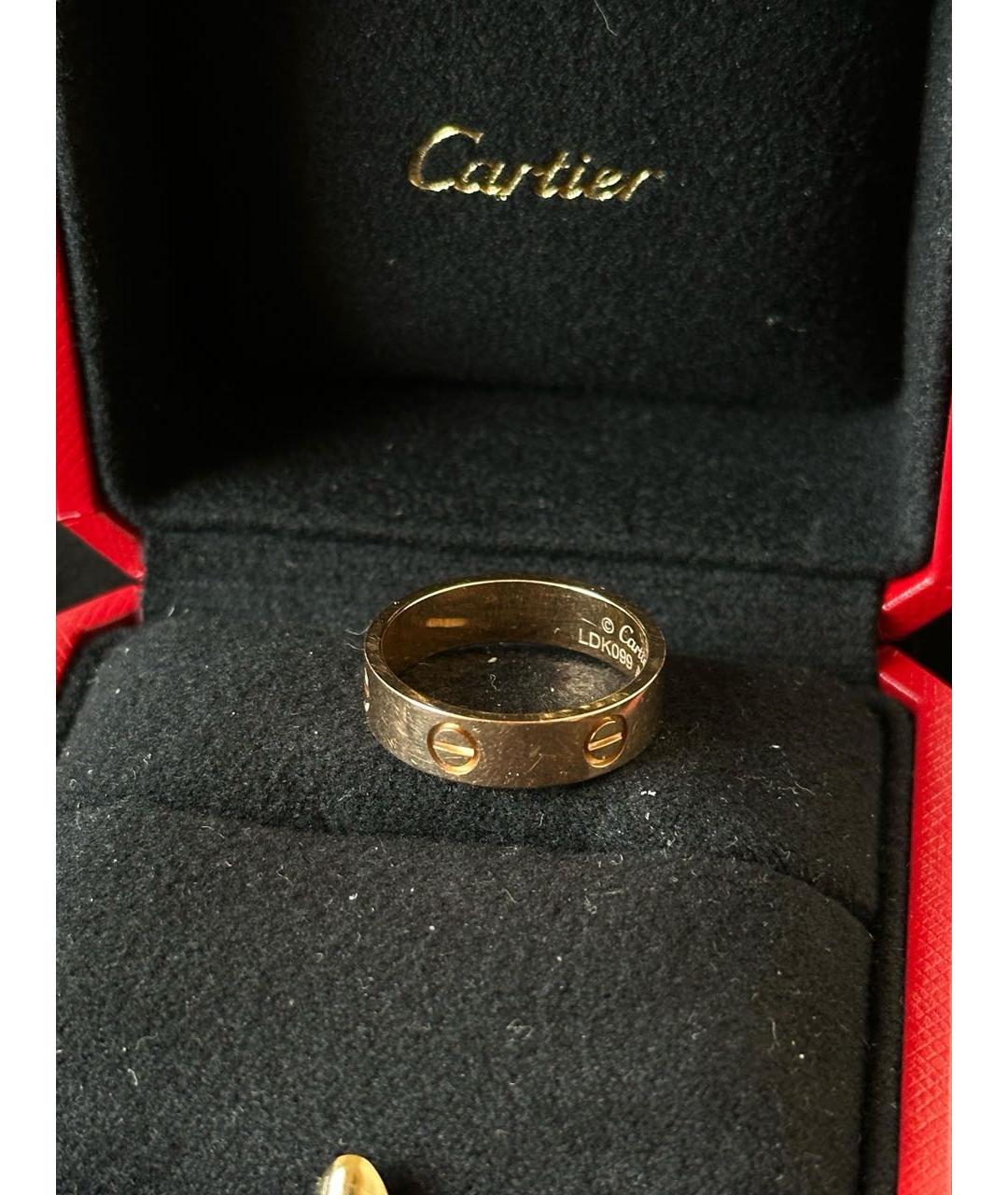 CARTIER Золотое кольцо из розового золота, фото 9