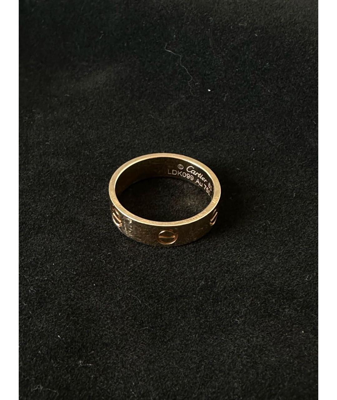 CARTIER Золотое кольцо из розового золота, фото 7