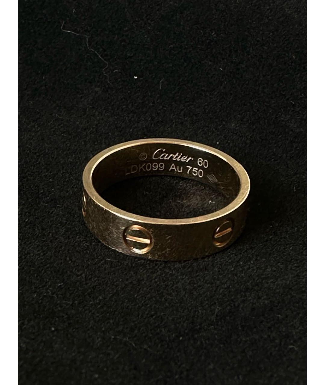 CARTIER Золотое кольцо из розового золота, фото 6