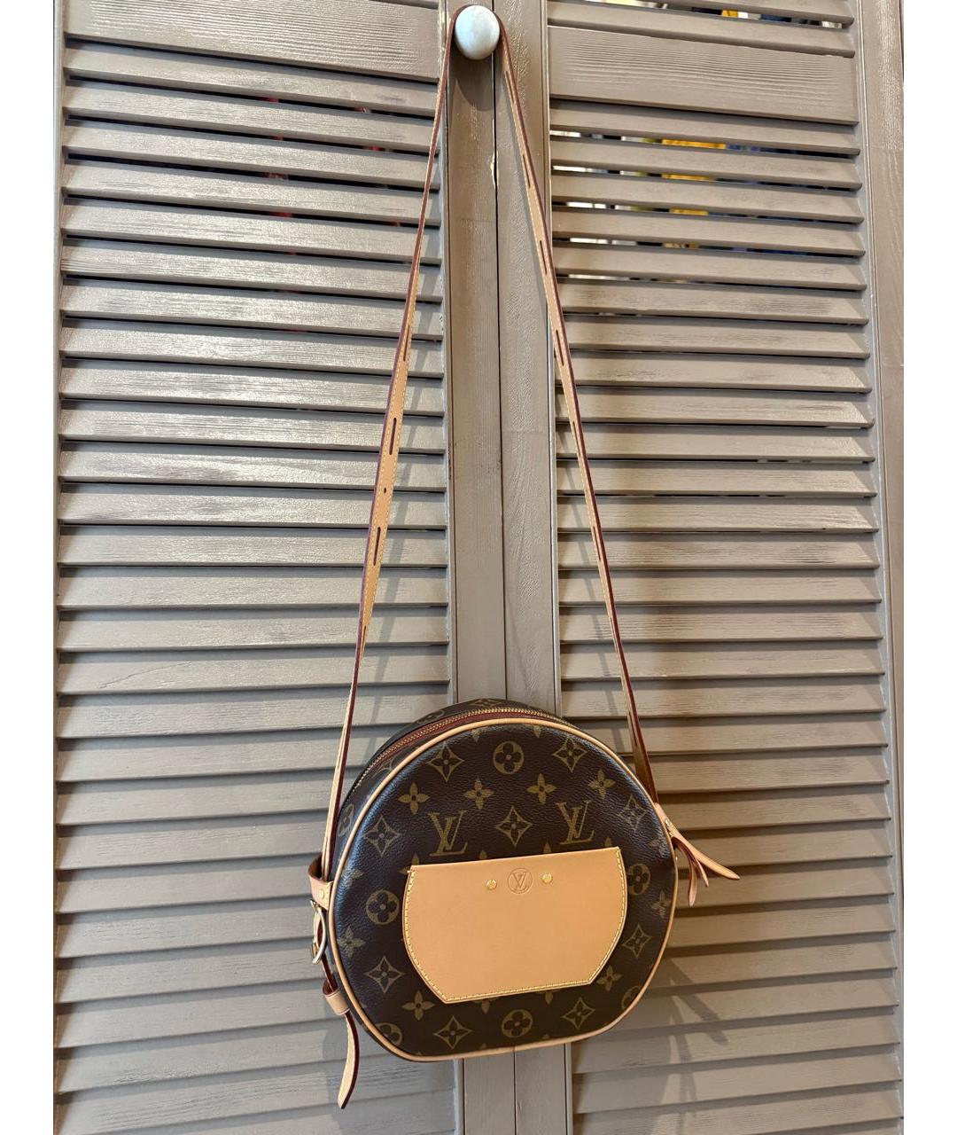 LOUIS VUITTON Коричневая сумка через плечо, фото 2
