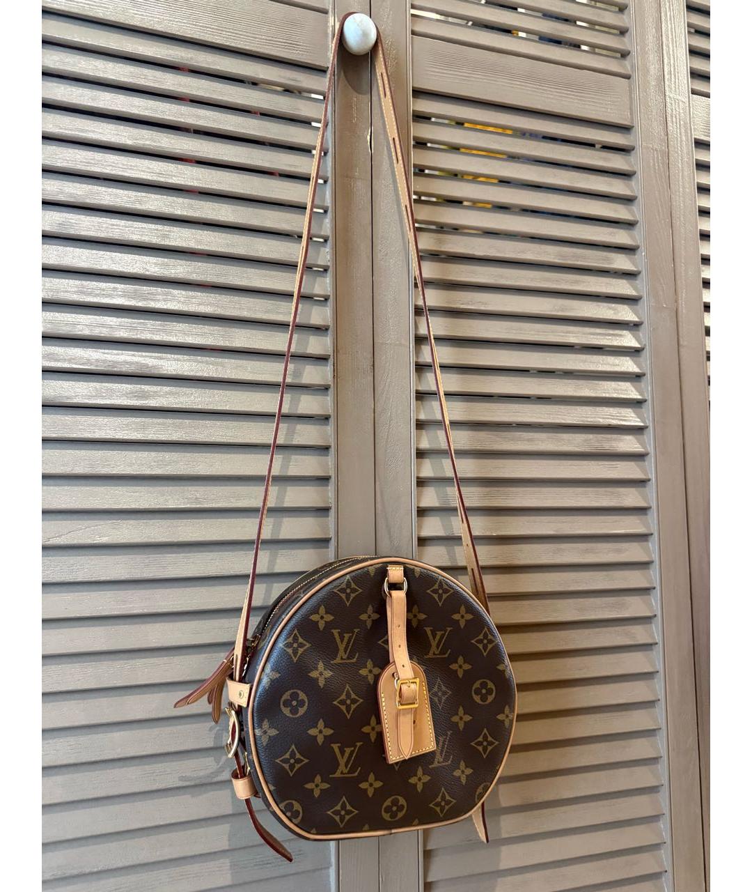 LOUIS VUITTON Коричневая сумка через плечо, фото 5
