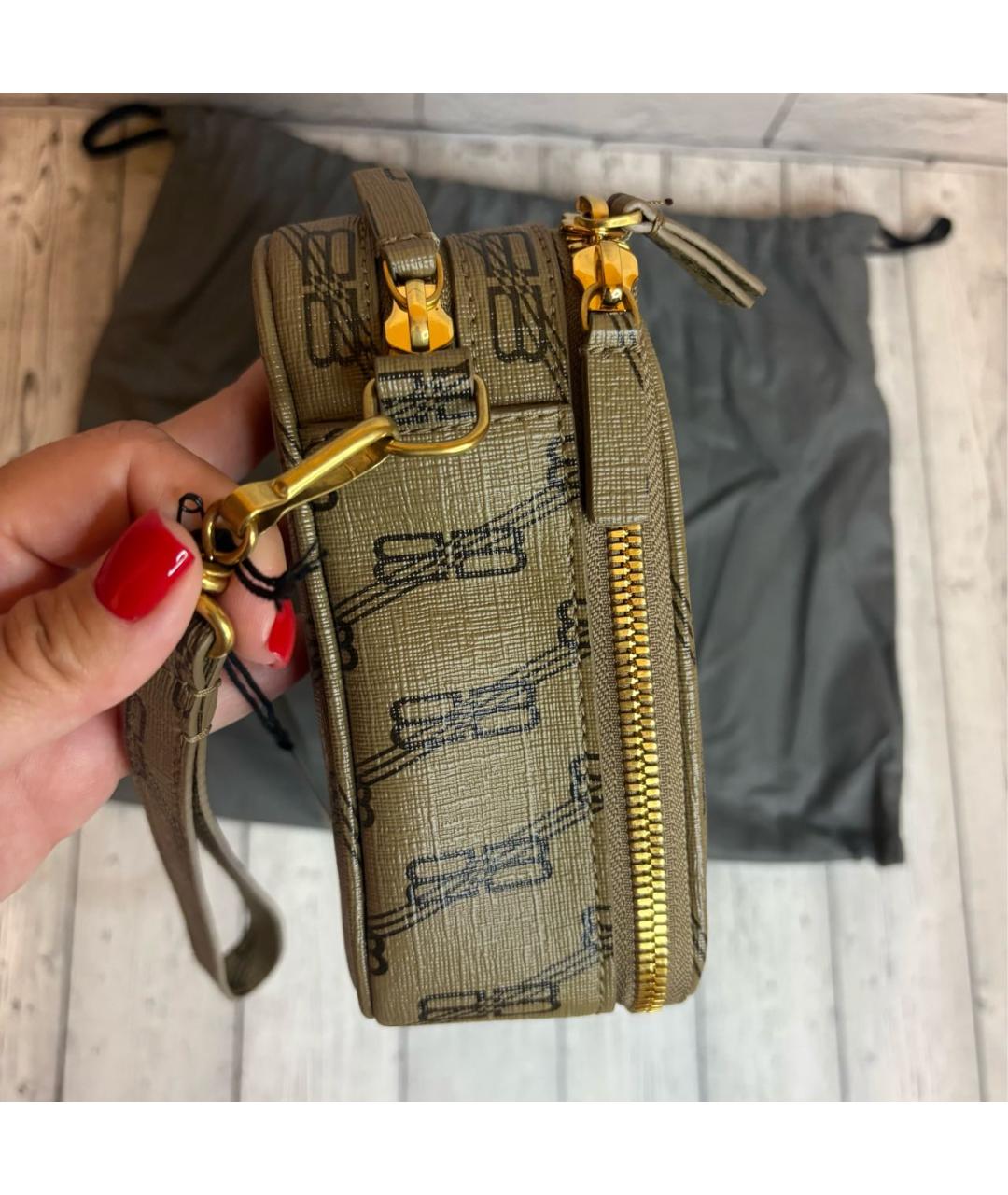 BALENCIAGA Коричневая барсетка, фото 3
