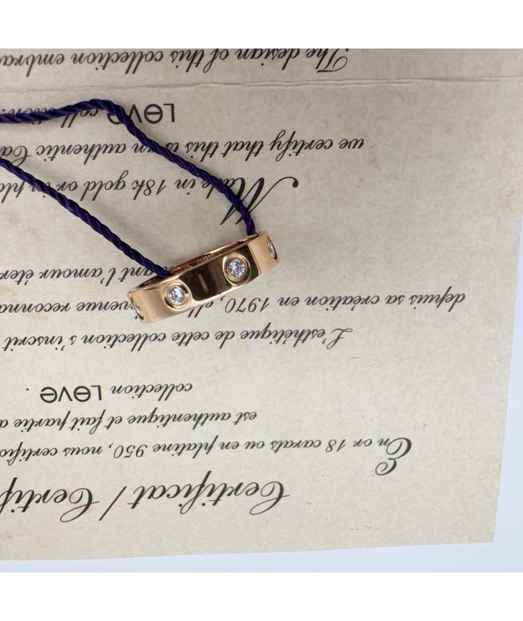 CARTIER Золотое кольцо из розового золота, фото 6