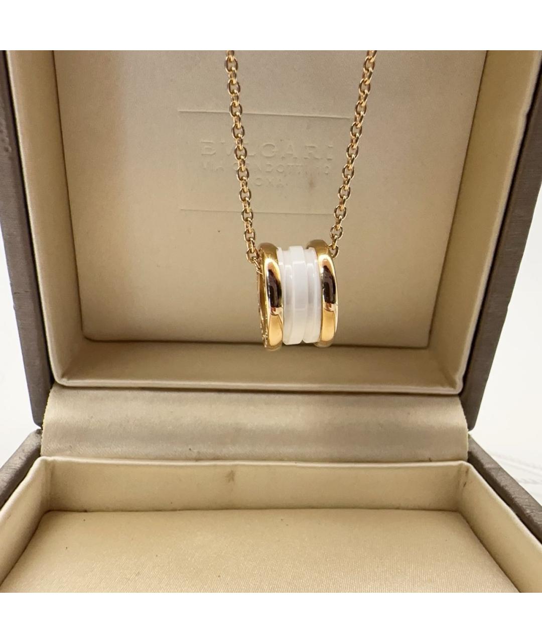 BVLGARI Золотое колье из розового золота, фото 5