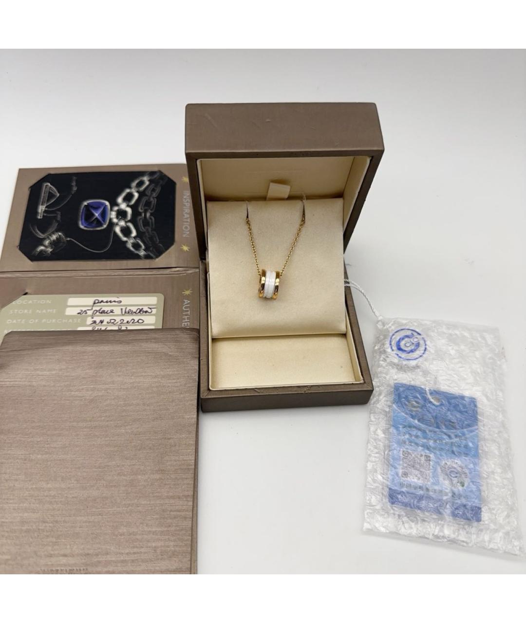 BVLGARI Золотое колье из розового золота, фото 2