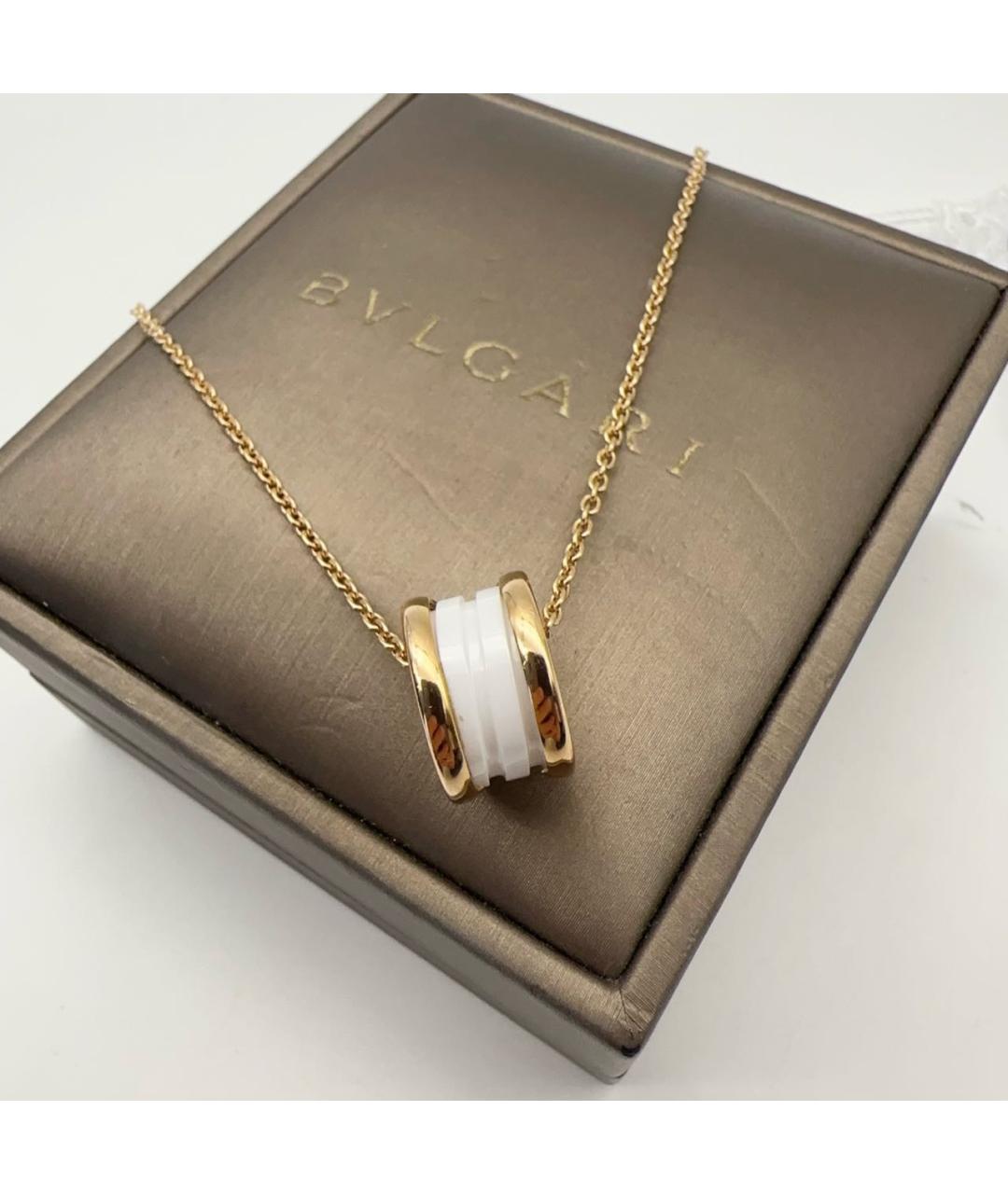 BVLGARI Золотое колье из розового золота, фото 6