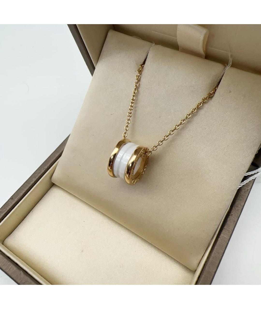 BVLGARI Золотое колье из розового золота, фото 4
