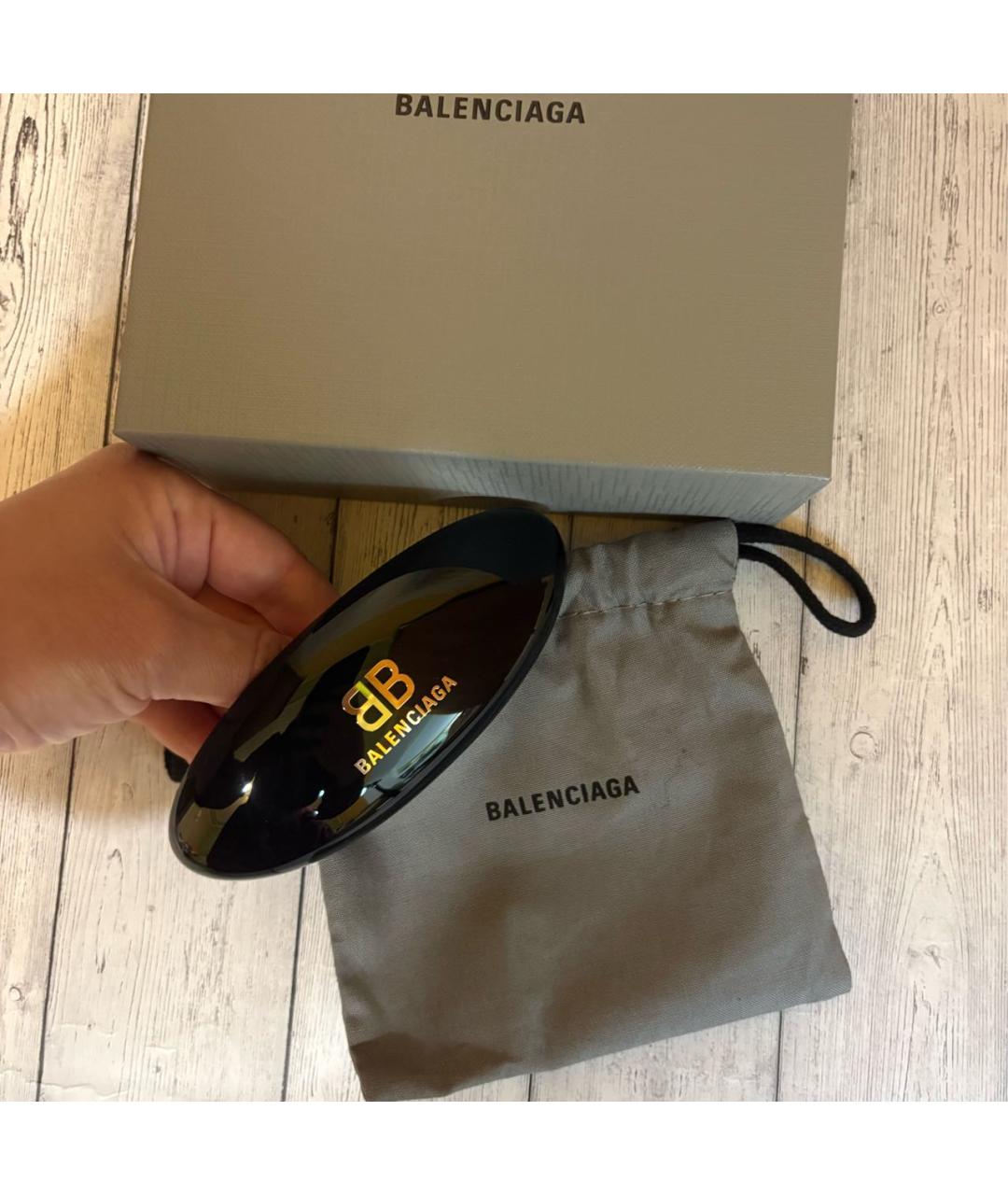BALENCIAGA Черная заколка, фото 3