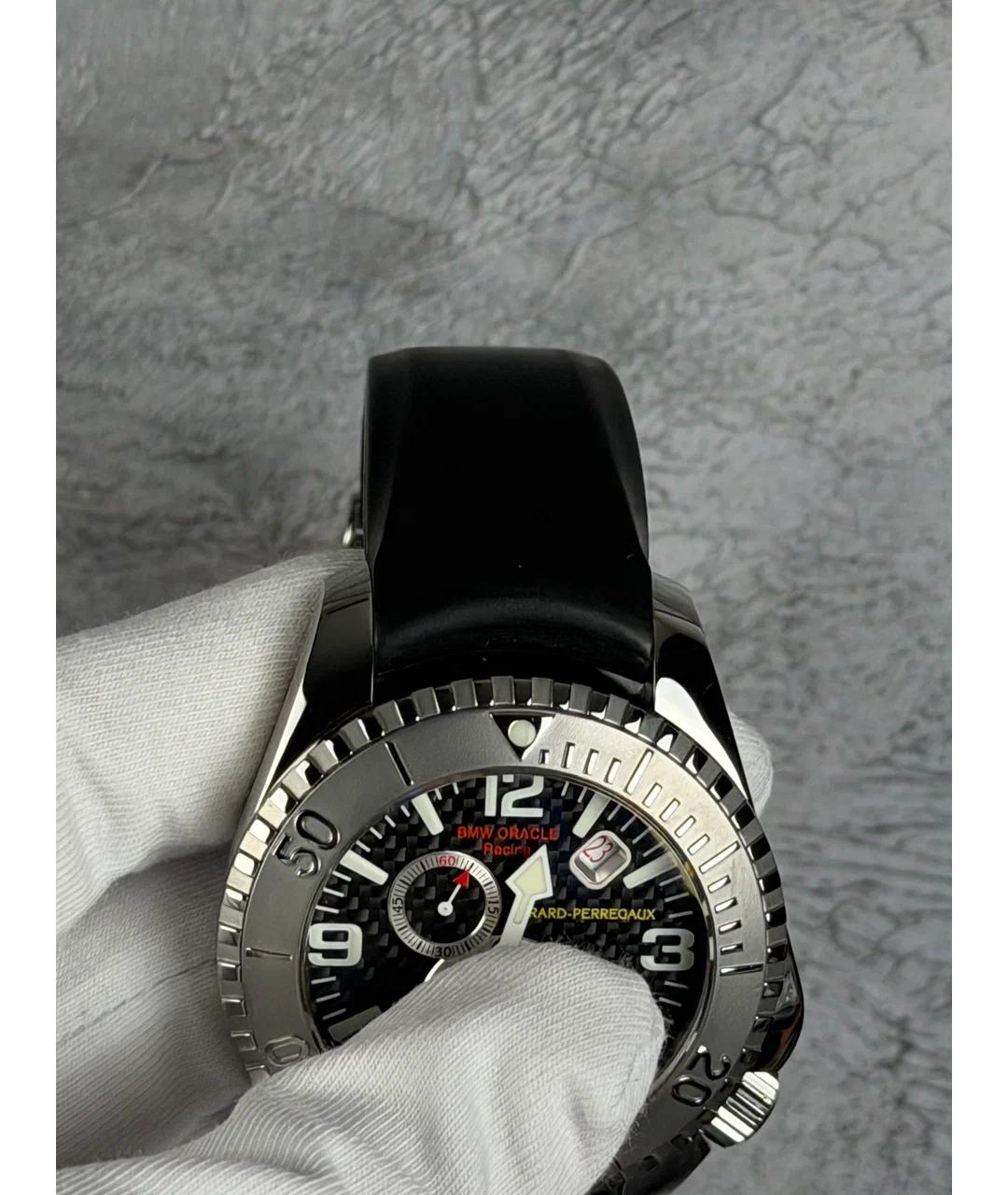 GIRARD PERREGAUX Черные металлические часы, фото 6