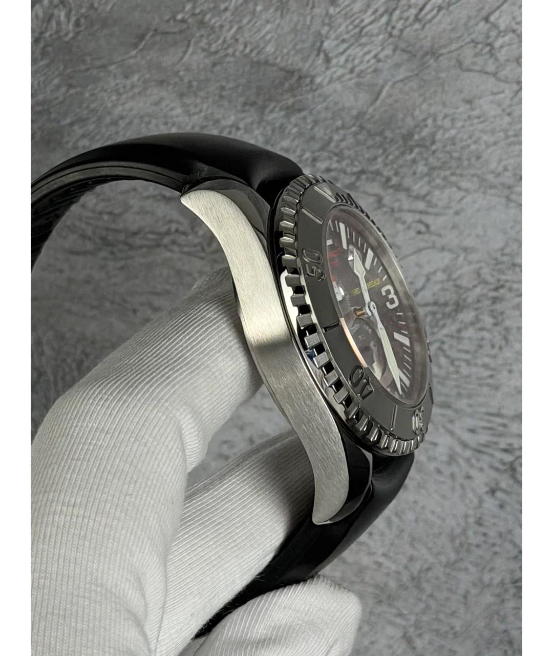GIRARD PERREGAUX Черные металлические часы, фото 4