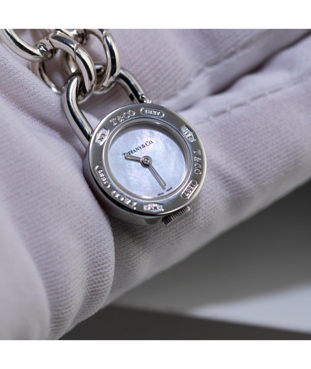 TIFFANY&CO Серебряные серебряные часы, фото 9