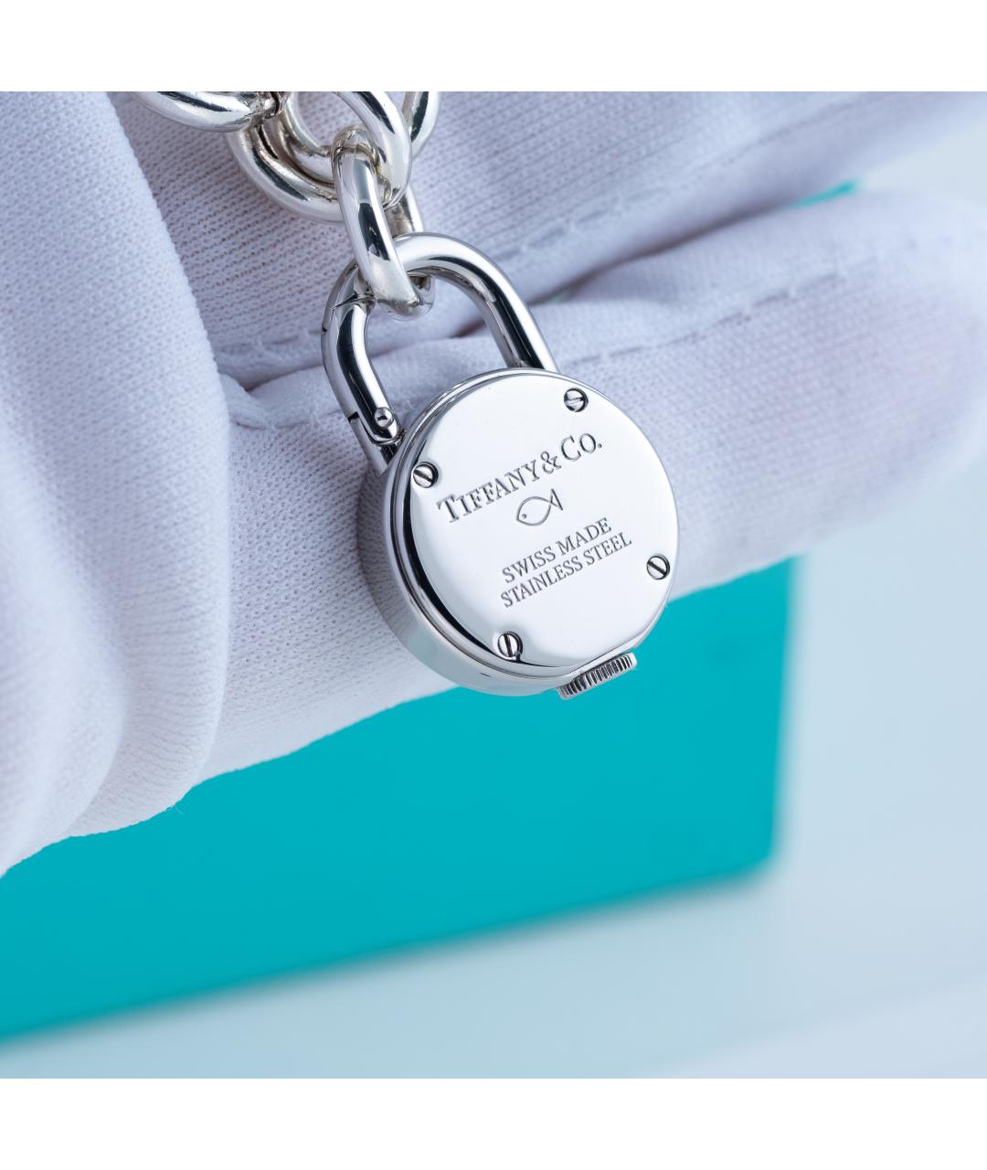 TIFFANY&CO Серебряные серебряные часы, фото 7