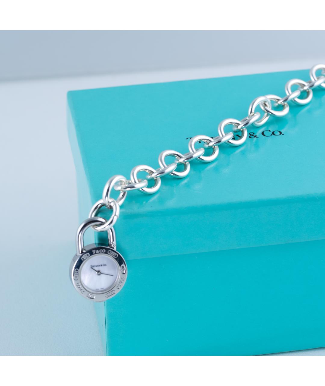 TIFFANY&CO Серебряные серебряные часы, фото 4