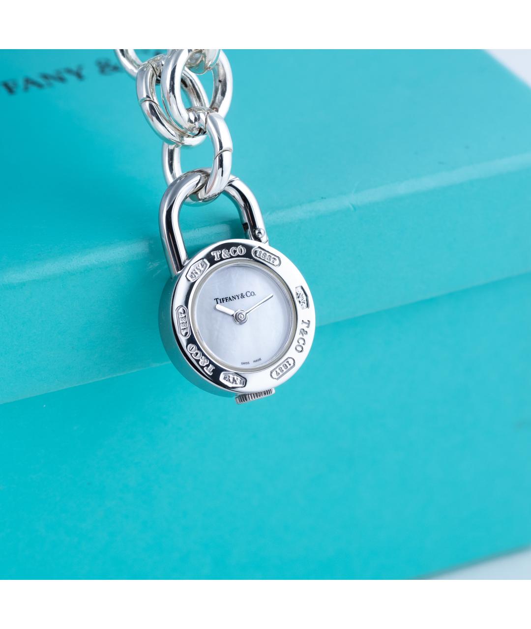 TIFFANY&CO Серебряные серебряные часы, фото 3